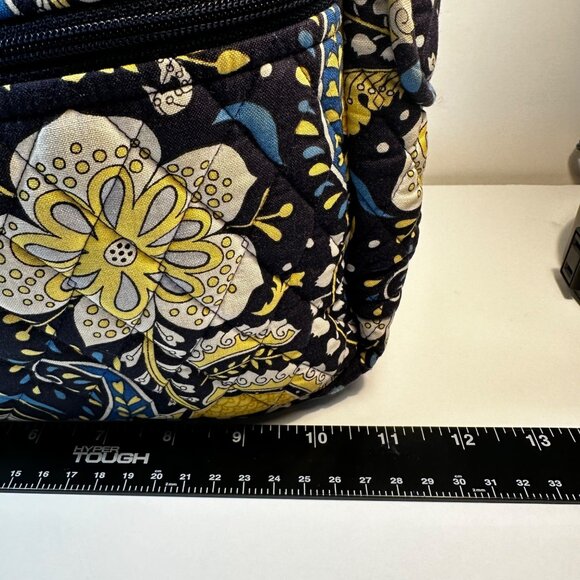 Vera Bradley Midnight Blues Quilted Cotton Crossbody Adjustable Strap Bag - Picture 3 of 12